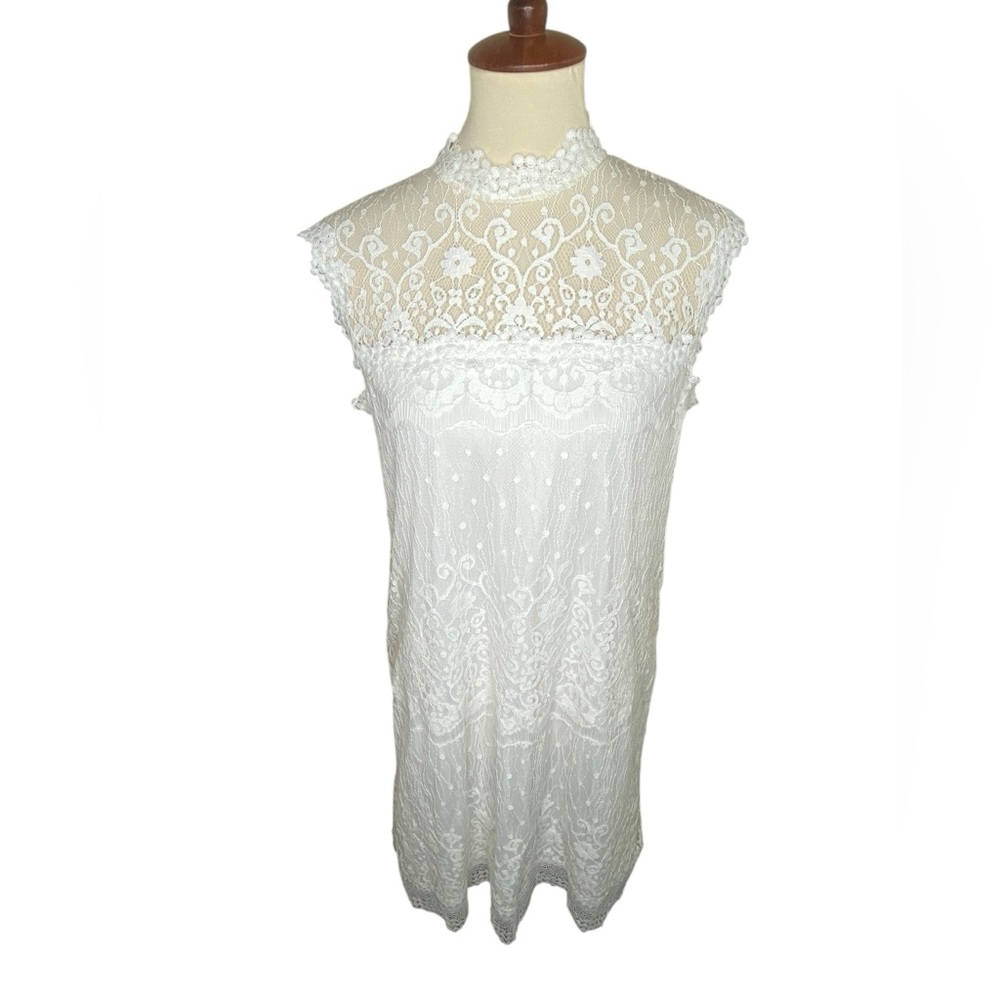 NWT David’s Bridal Lace Formal Dress